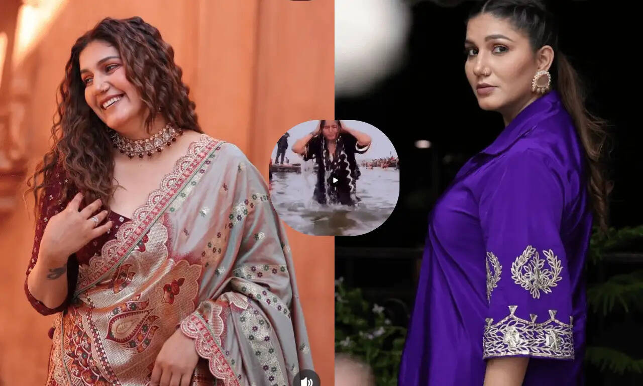 हरियाणवी गानों की स्टार डांसर Sapna Choudhary ने लगाई महाकुंभ में डुबकी, वीडियो शेयर कर लोगों से की खास अपील 
