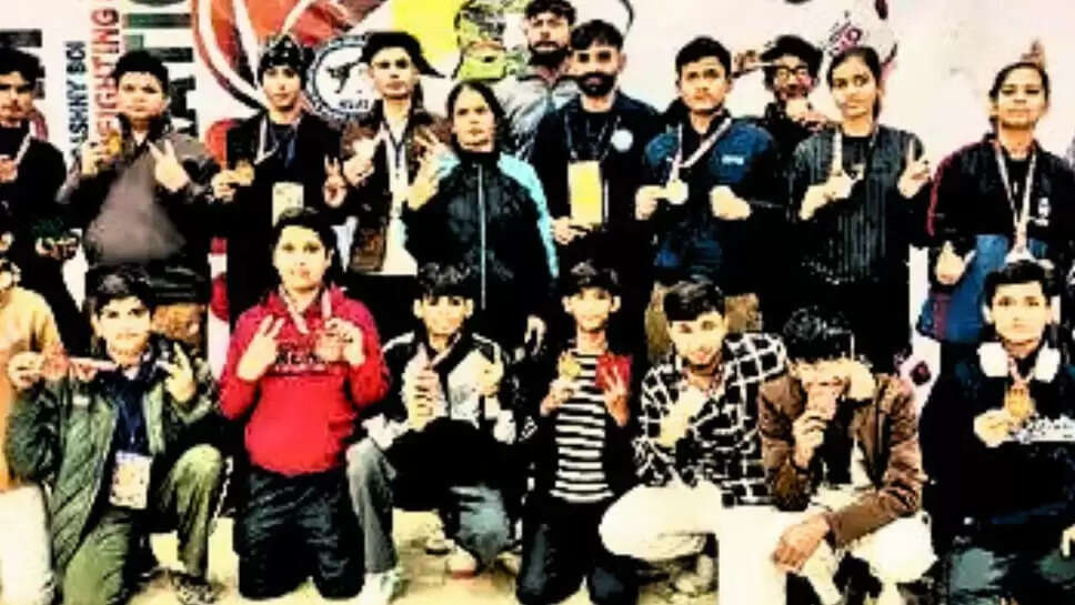 Haryana players shine in Haridwar winning 21 medals