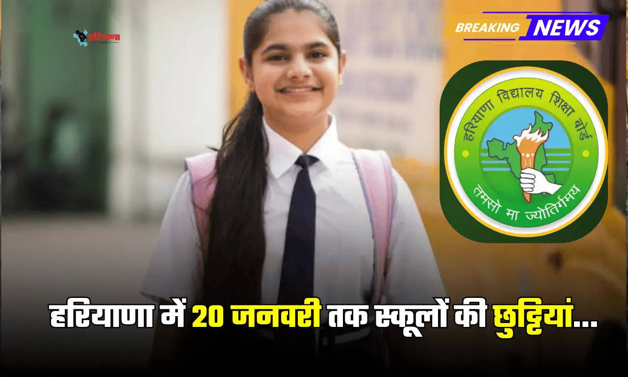 School holidays in Haryana till January 20! Know who raised the demand for extension of winter holidays due to severe frost