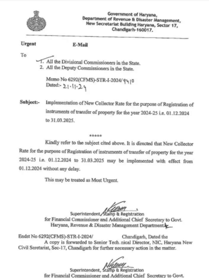 NEW COLLECTOR RATE START FROM 1 DWC IN HARYANA 